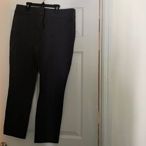 NWOT Charcoal/Dark Grey Loft Ankle Pants